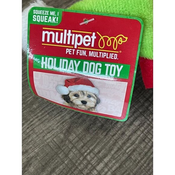 Multipet‎ Holiday Penguin Dog Toy  Rope Combo 17" Christmas stocking stuffer - Picture 4 of 6